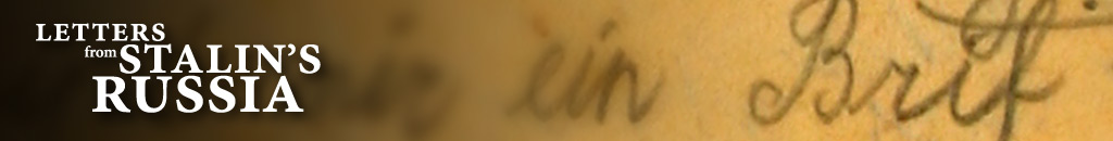 Letters From Stalin's Russia